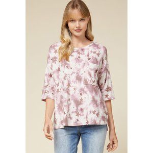Entro Tie Dye & Stars Top